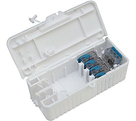 DEKSB-004  Debox SL2 35 x 47 x 107mm (5x3-pole screwless terminal blocks included)